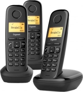 Gigaset A270 Trio Telsiz Telefon (3 ahize)
