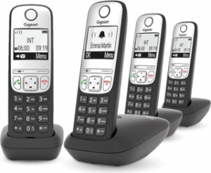 Gigaset A690 Quad Telsiz Telefon (4 ahize / Analog)