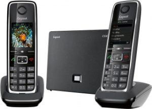 Gigaset C530 IP Duo Telsiz Telefon (2 ahize / Analog / IP)