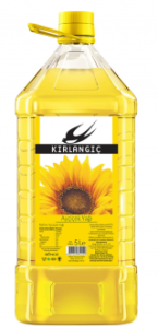 Kırlangıç Ayçiçek Yağı Pet 5 lt (Pet)