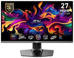 MSI MPG 271QRX QD-OLED Monitör