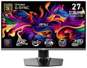 MSI MPG 272URX QD-OLED Monitör