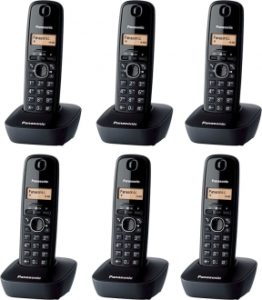 Panasonic KX-TG1616 Telsiz Telefon (6 ahize)