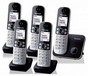 Panasonic KX-TG6815 Telsiz Telefon (5 ahize)