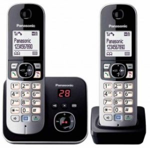 Panasonic KX-TG6822 Telsiz Telefon (Telesekreter (Oto Yanıt) / 2 ahize) (Telesekreter (Oto Yanıt) / 2 ahize)