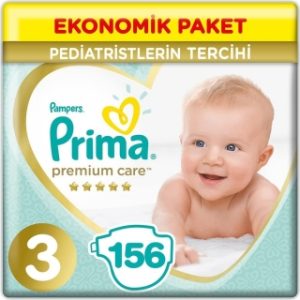 Prima Premium Care 3 Beden 156 Adet Bebek Bezi
