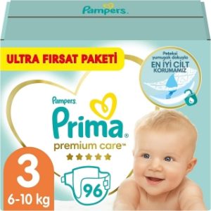 Prima Premium Care 3 Beden 96 Adet Bebek Bezi