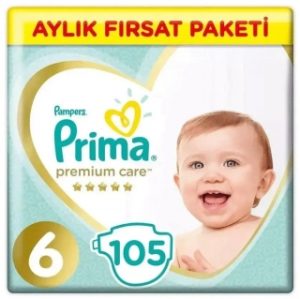 Prima Premium Care 6 Beden 105 Adet Bebek Bezi