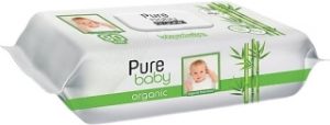 Pure Baby Organik Bambu Özlü Islak Havlu (90 Yaprak) (90 Yaprak)