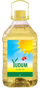 Yudum Ayçiçek Yağı Pet 4 lt (Pet)